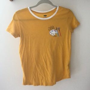 Old navy yellow top